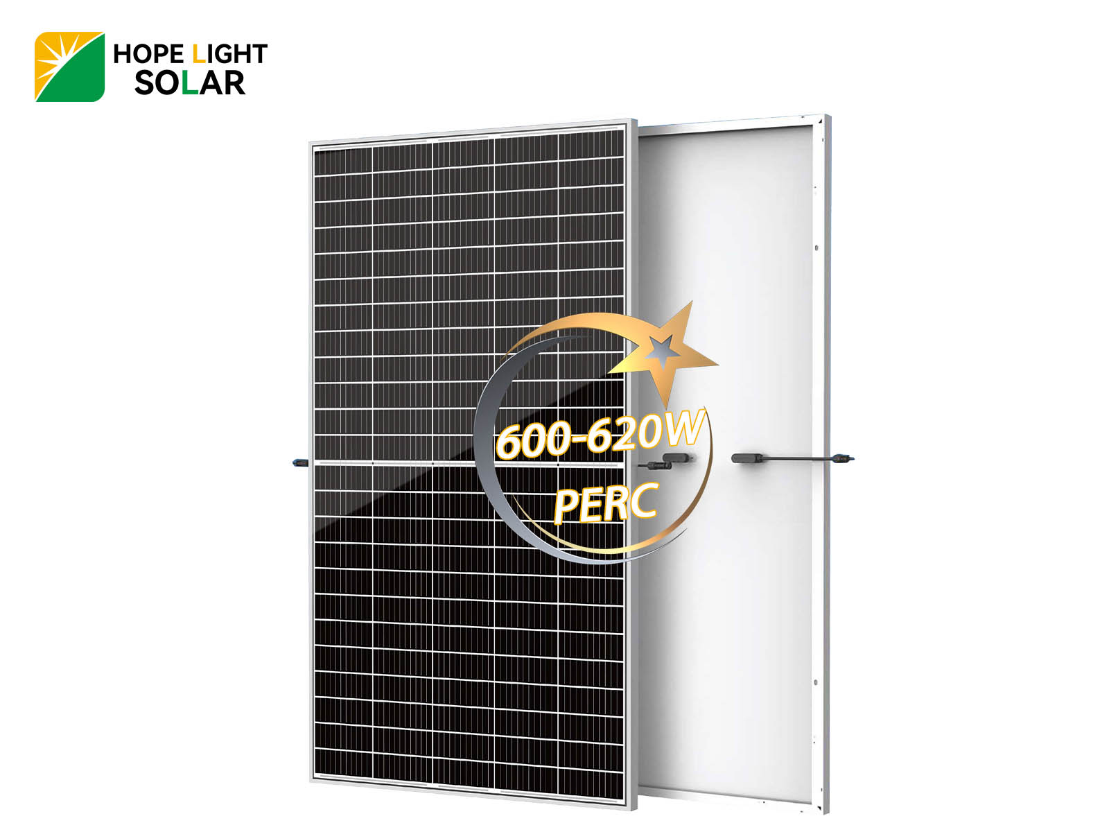 Einzelglas-PERC-Solarmodul mit weißem Rahmen, 600 W, 610 W, Preis